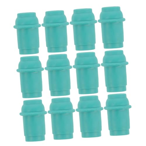 Didiseaon 20 piezas conectores reutilizables para bomba de ventosas, puntas de boquilla duraderas de repuesto para bomba manual, accesorio para terapia de ventosas en casa miniatura 1