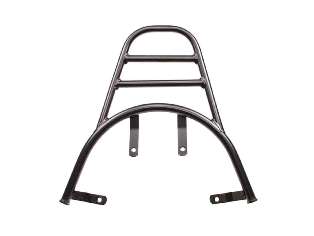 Gepäckträger Topcase-Halter Heckträger Schwarz passend für Piaggio Zip 2 50 100 4-Takt – Stabiler Kofferträger für Roller – max. 15 kg Traglast – Maße: 405 x 380 mm