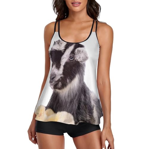 Maillot de bain tankini femme avec robe de plage et ensemble bikini short