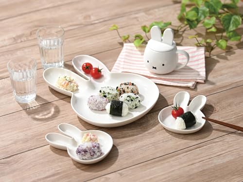 Taza de cerámica japonesa con tapa, diseño de conejo miniatura 5