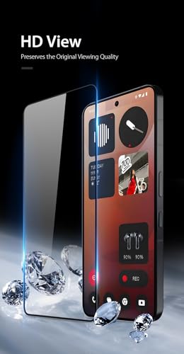 Image of Advanced HD+ Tempered Glass Gorilla Screen Protector Designed for Nothing CMF Phone 1 - Edge to Edge Full Screen Coverage with Easy Installation Kit (Anti-Scratch)