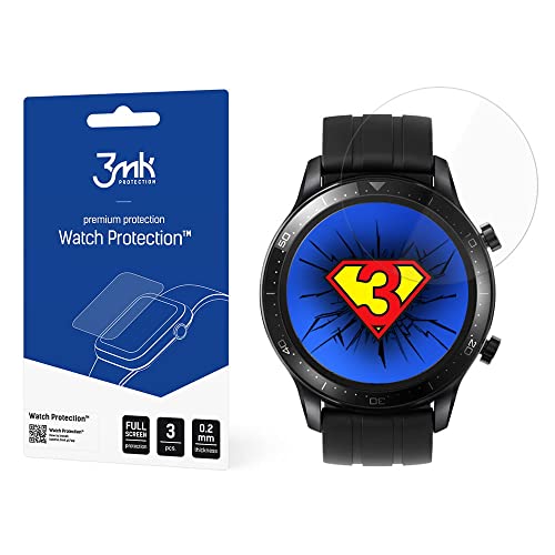 3MK Satz von 3 Hybridgläsern für Uhren Realme Watch S Pro - FlexibleGlass