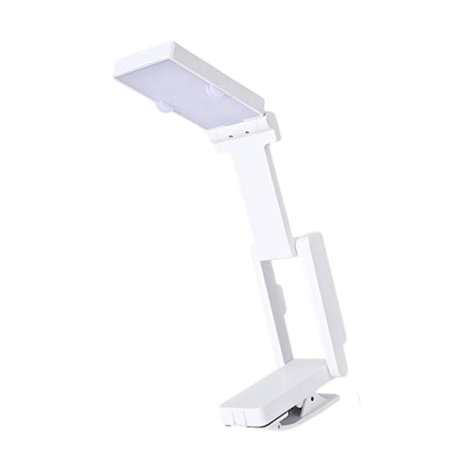 Oxxggkao Portable Rechargeable Book Light with Flexible Neck and Soft Lighting Perfect for Night Reading Versatile Clip Lighting Task Light