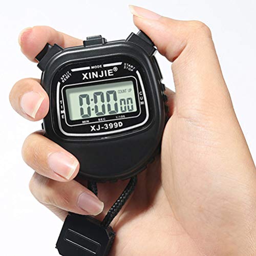 CLISPEED Cronômetro Digital Cronômetro Cronógrafo Cronômetro de Contagem Regressiva Com Pulseira Ala