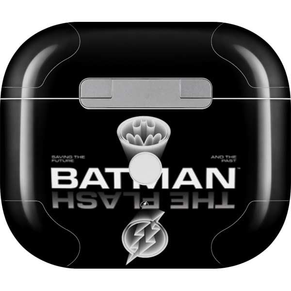 Skinit Decal Audio Skin Compatible with Apple AirPods (3rd Gen, 2021) - Officially Licensed Warner Bros The Flash Movie: Batman Flash Future & Past Design