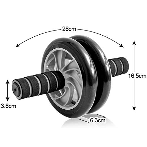 BIAJEK-Dual-Ab-Roller-Wheel-Abdomen-Muscle-Trainer-Mute-Fitness-Wheel-Tool-Exercise-Equipment-with-Anti-Skid-Handle-for-Core-Training-Home-Workout