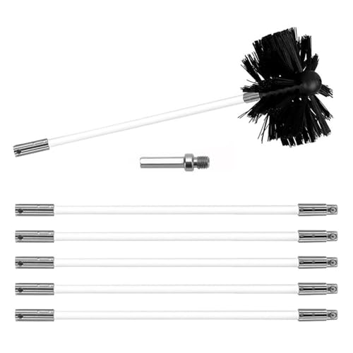 MOCNT Kaminbürste Stange Set Ofenrohrbürste Reinigungsbürste...