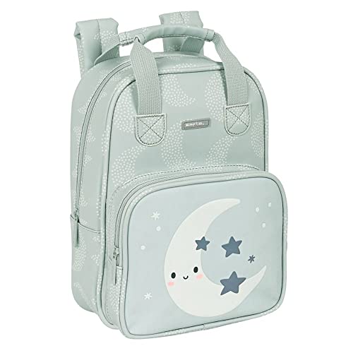 ¿Manchas en la guardería? Mochila infantil fácil limpieza Safta Luna