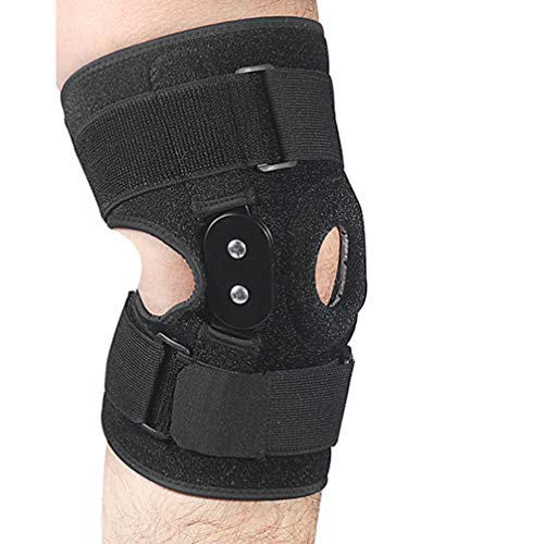 Suporte de joelho esportivo Exceart para treinamento com alça de joelho, ajustável, para malhar, esc