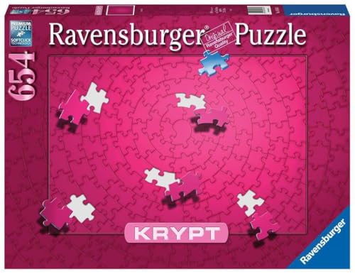 Ravensburger - Puzzle Krypt: Color Rosa, Puzzles para Adultos y Ni&ntilde;os, Rompecabezas Adultos, Puzzle...
