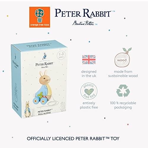 Image of Orange Tree Toys Peter Rabbit Pull Along