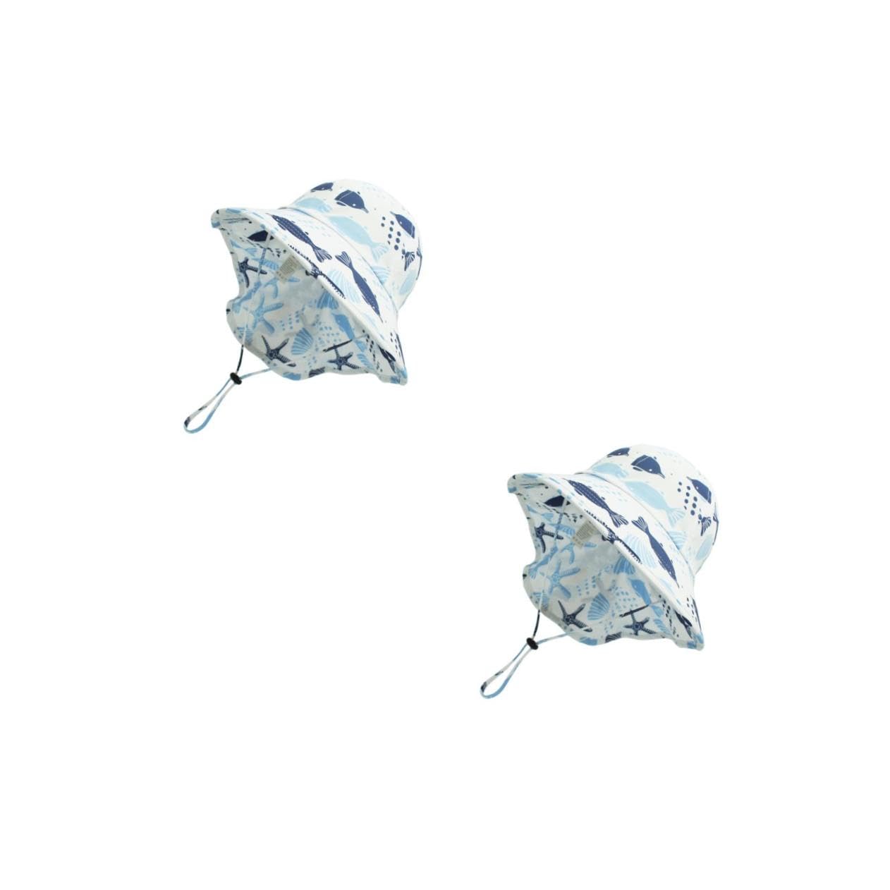 Beavorty 2 Piezas Sombrero De Sol para Sombrero con Solapa En El Cuello De Campamento De Bebé Gorras De para Cara y Cuello Al Aire Limpiar