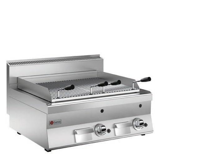 Grillade pierres de lave à gaz - Grille 38 dm² - Gamme 650 - Baron