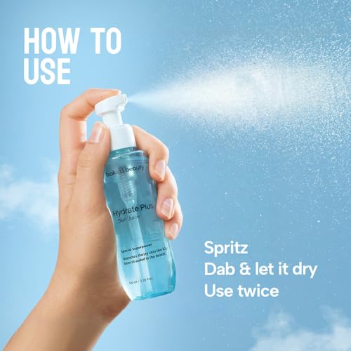 Image of Hydrate Plus Skin Juice Hydrating Face Toner | Alcohol-Free Facial Toner for Dry & Dehydrated Skin | Deep Hydration & Refreshing Face Mist | Daily Skincare for Women & Men | 100ml