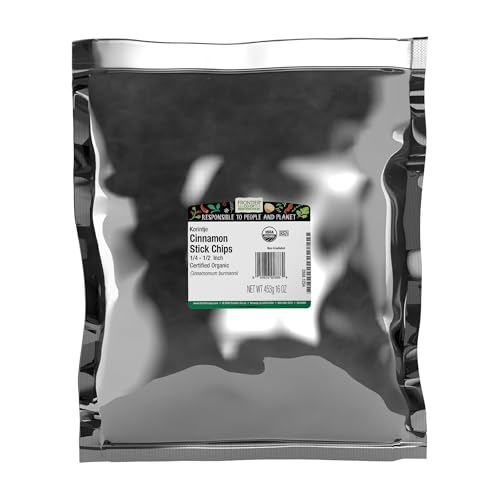 Frontier Co-op Organic Cinnamon Chips 1lb Bulk