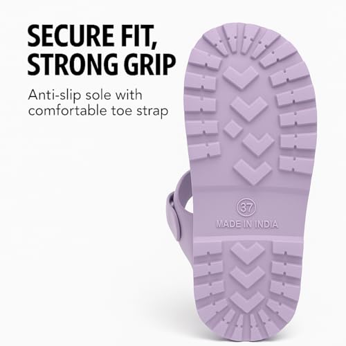 Image of ORTHO JOY Orthopedic Arch Support Sandals for Women - Comfort Slip-On Toe Post Slides with Adjustable Strap & Cushion Sole
