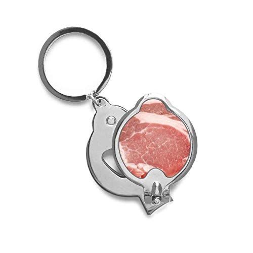 Porc viande crue coupe-ongles compact en acier inoxydable