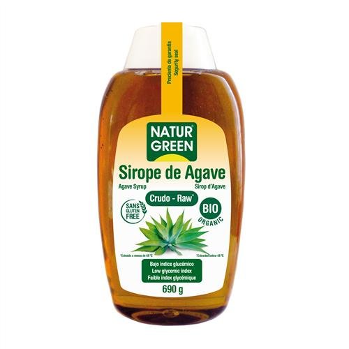 Sirope de Ágave Crudo Naturgreen, 500 ml