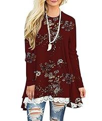 Floral Wine Red