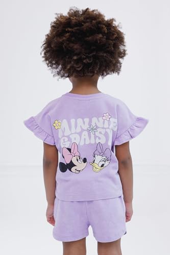 Image of Disney French Terry T-Shirt and Shorts Outfit Set Infant to Big Kid Sizes (12 Months - 14-16)