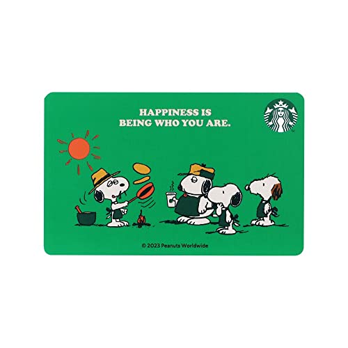 Amazon | スターバックス スタバ カード SNOOPY PEANUTS スヌーピー