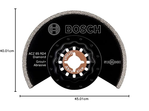 Lame segment diamant ACZ 85 RD4 Bosch à concrétion haute résistance - 5