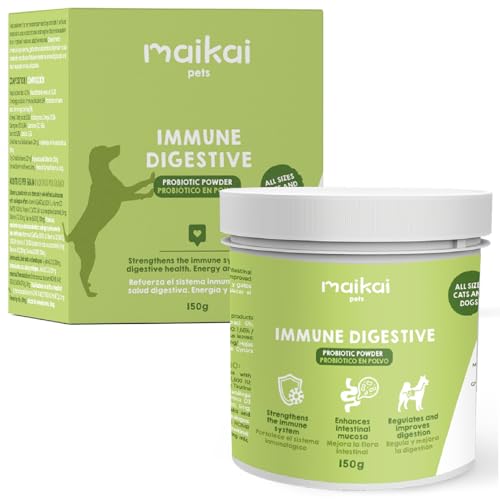 MAIKAI Probiotique Chien et Chat - Immune Digestive Poudre 150 g ...