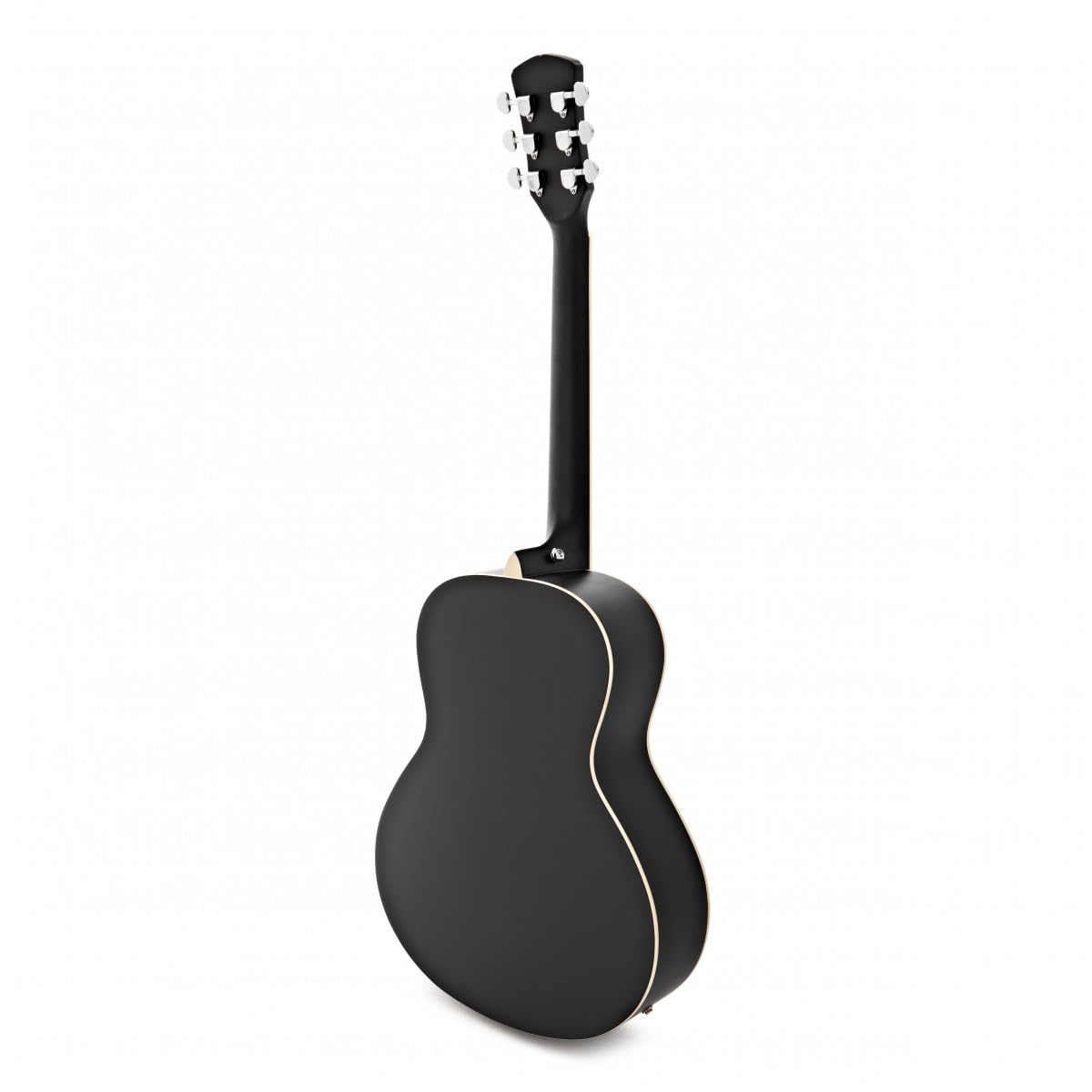 Guitare Électro-Acoustique Parlour Gaucher par Gear4music, Noir