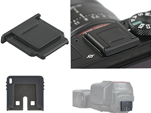 Blitzschuhabdeckung für Sony Multi Interface Shoe (MIS), sowie Multishoe Blitzgerät Kontaktschutz im Set z.B. für Sony SLT-a58, NEX-3N, NEX-6, a7, a7R, a7S, a3000, a6000,DSC-RX1, DSC-RX1R, DSC-RX10, DSC-HX50V, DSC-HX50, DSC-HX60V, DSC-HX60,DSC-RX-100II , RX-100IIII Cover