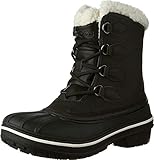 Crocs Women's AllCast II Snow Boot, Black, 9 M US