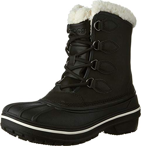 Crocs Women's All Cast II Snow Boots | Winter Boots, Black, 9 Women