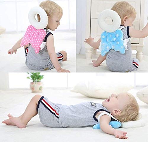 XENOTY Baby Head Protector Pad for Safety/Baby Toddlers Head Safety Pad/Baby Ajustable Head Shoulder pad