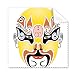 Peking Opera Head Colorful Zhanwancheng Cleaning Cloth Phone Screen Glasses Cleaner 5pcs