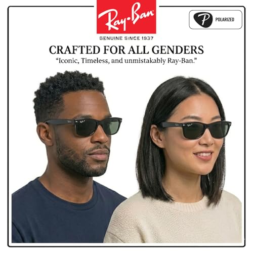 Image of Ray-Ban RB2132 NEW WAYFARER CLASSIC Square Shaped Sunglasses for Men & Women with Official RAYBAN Eyewear Kit