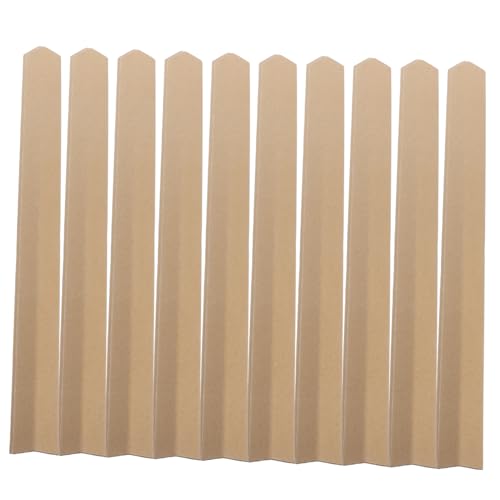 Cabilock Thickened L-shaped Packaging Paper Corner Protectors 24pcs Carton Corner Guards Shipping Box Edge Protectors Packing Supplies