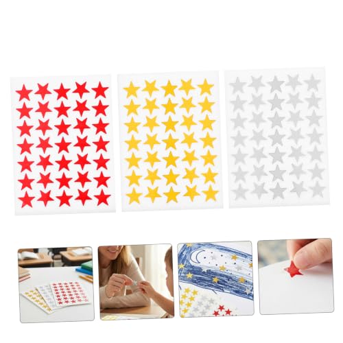DIYEAH 30sheet Star Behavior Stickers and Students Motivational Reward Small Colorful Paper Star Stickers for Homeschool and Arts Crafts Easy to Peel and Stick for Behavior Charts - Image 8