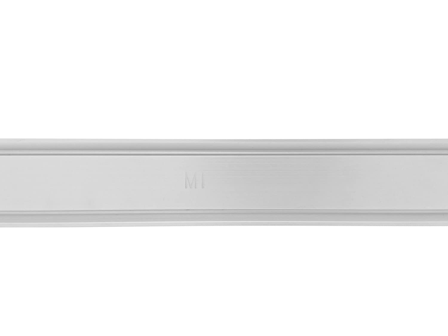 Airlineschiene halbrund: 42 x 9,5 mm, 2.000 mm, 2er Set | Zurrschiene | 200 cm | kompatibel mit Fittingen | Silber eloxiert | für Transporter, Wohnwagen, Sprinter UVM. | Aluminium | 2 m