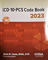 ICD-10-PCS Code Book, 2023 1584268913 Book Cover