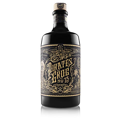 Rhum Pirate's Grog N°13 40° l'esprit d'aventure en bouteille 70CL