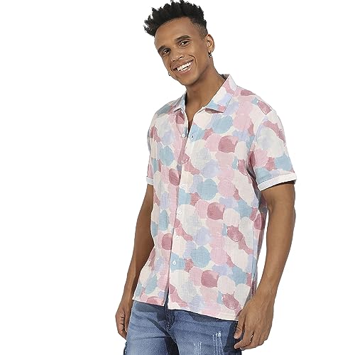 Image of Campus Sutra Men's Regular Fit Shirt