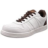 [キタ] メガセーフティ 安全靴 ローカット紐タイプ 白底 セーフティシューズ MK-5090 ホワイト 26.5 cm 3E