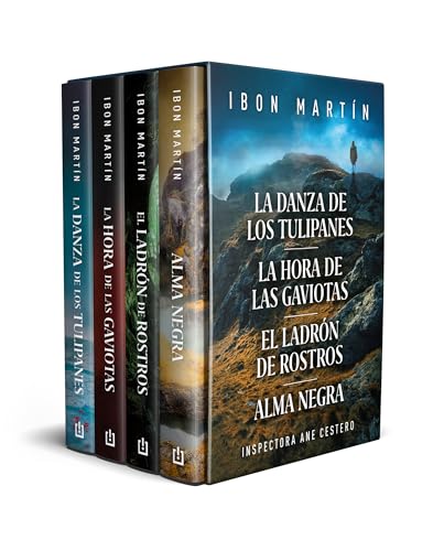 Inspectora Ane Cestero: edición estuche con: La danza de los tulipanes | La hora de las gaviotas | El ladrón de rostros | Alma negra (Best Seller)