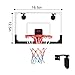 Indoor Mini Basketball Hoop Set with 3 Balls for Kids and Adults - Includes Scoreboard and Inflation Pump Perfect for Christmas Birthday Toys for Kids Boys Teen