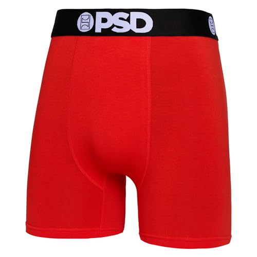 PSD Men's Mid Length Boxer Briefs - 5 Inch Inseam Breathable and Supportive Men's Underwear with Moisture-Wicking Fabric2