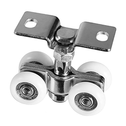 Onpira® Rollwagen Für Schiebetore, Schiebetür, Schranktür Kugelgelagert 43x25mm (Laufwagen 43x25mm)