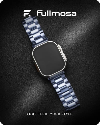 Image of Fullmosa Metal Band with Case for Apple Watch 49mm Ultra 3 2 1