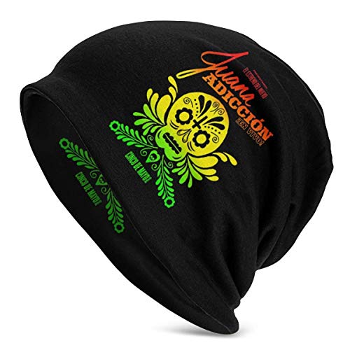Janes Addiction - Berretto invernale unisex per adulti, con teschio, colore: nero