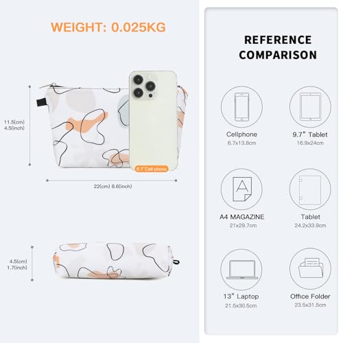 Miss Lulu Toiletry Bag Makeup Bag Cosmetic Bag Storage Travel Wash Bag Organizer SBS Zipper Pouch for Women - Image 3