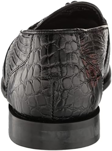 Stacy Adams Men's Santana II Tassel Loafer, Black, 11 | Image 2