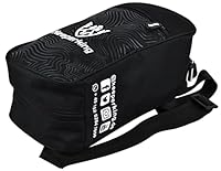 Keeperking Torwarthandschuhe Tasche - Fußball Sporttasche Torwart Tasche - Training bag für Torhüter - Torwarthandschuhtasche (Schwarz)